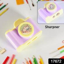 Camera Shape Pencil Sharpener – Stylish & Lightweight Manual Sharpener for Kids & Office Use (1 Pc)