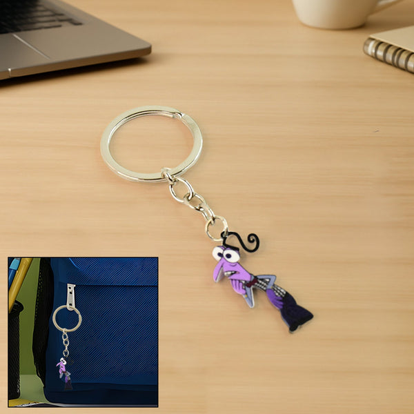 Adorable Cartoon Character Keychain