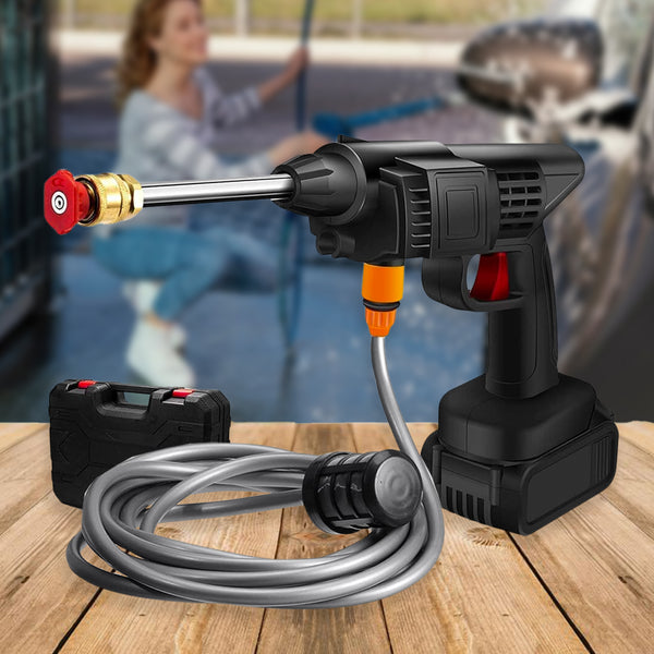 8550 48v Car Washing Kit Portable Pressure Washer With Rechargeable  Cordless Pressure Washer Gun  Handheld Pressure Washer For Car  Car Washer Gun (Type 1- Single Battery)