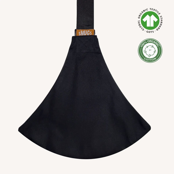 Natural Black Snugs Carrier – Comfort in Classic Style