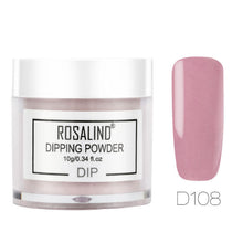 Nail polish powder for natural nails