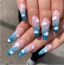 Wearing Nails Finished  False Nails