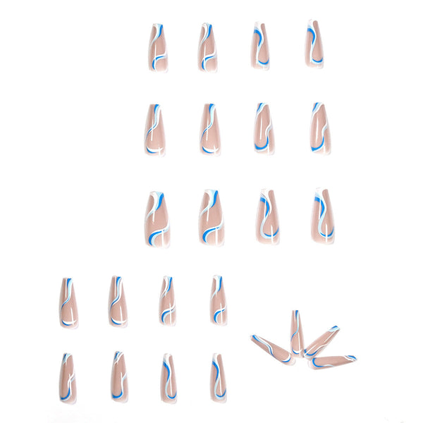 Wearing Nails Finished  False Nails