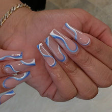 Wearing Nails Finished  False Nails