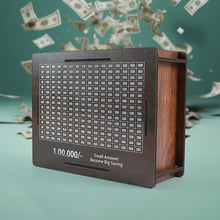 Wooden Money  Piggy Bank Money Box (1 Pc  Pen Not Included)